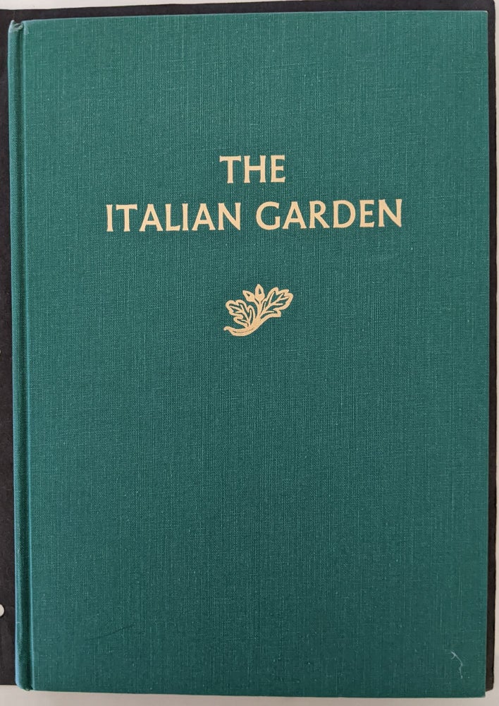Item #998 The Italian Garden. Edited by David R. Coffin. Dumbarton Oaks.